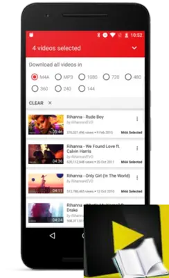 Tutorial Videoder Youtube android App screenshot 1